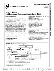 PC87431H datasheet pdf National Semiconductor