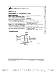 PCM16C010 datasheet pdf National Semiconductor