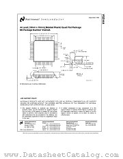 VGZ datasheet pdf National Semiconductor