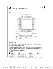 W84A datasheet pdf National Semiconductor