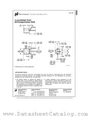 Z03D datasheet pdf National Semiconductor