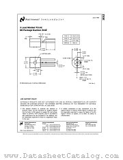 Z03E datasheet pdf National Semiconductor