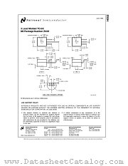 Z03H datasheet pdf National Semiconductor
