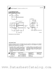 Z03J datasheet pdf National Semiconductor