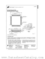WA80A datasheet pdf National Semiconductor