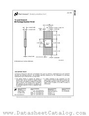 W14C datasheet pdf National Semiconductor