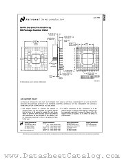 U99A datasheet pdf National Semiconductor