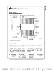 WA28D datasheet pdf National Semiconductor