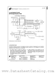 T03B datasheet pdf National Semiconductor