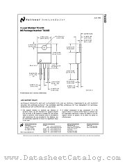 TA03D datasheet pdf National Semiconductor