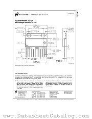 TA12A datasheet pdf National Semiconductor