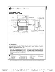 TA23A datasheet pdf National Semiconductor