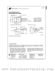 R03D datasheet pdf National Semiconductor