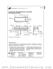 N24E datasheet pdf National Semiconductor