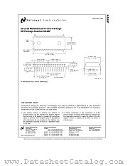 NA28F datasheet pdf National Semiconductor