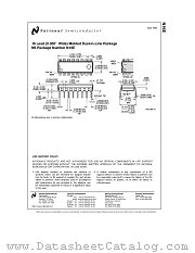 N16E datasheet pdf National Semiconductor