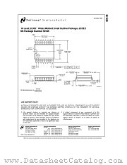 M16B datasheet pdf National Semiconductor