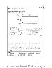 J28B datasheet pdf National Semiconductor