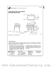 J08A datasheet pdf National Semiconductor
