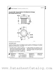 G12B datasheet pdf National Semiconductor