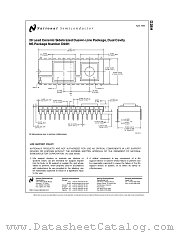 D28H datasheet pdf National Semiconductor