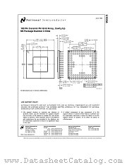 U100A datasheet pdf National Semiconductor