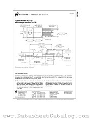 TA07B datasheet pdf National Semiconductor