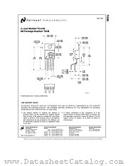 T05B datasheet pdf National Semiconductor