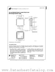 V28A datasheet pdf National Semiconductor