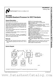 SC14402 datasheet pdf National Semiconductor