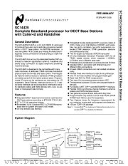 SC14425 datasheet pdf National Semiconductor