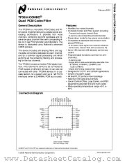 TP3094 datasheet pdf National Semiconductor