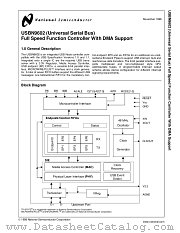 USBN9602 datasheet pdf National Semiconductor