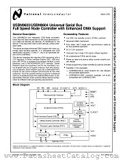 USBN9603 datasheet pdf National Semiconductor