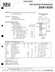 2SA1626 datasheet pdf NEC
