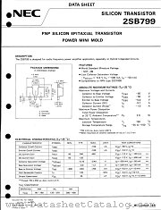 2SB799 datasheet pdf NEC