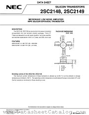 2SC2149 datasheet pdf NEC