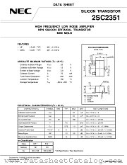 2SC2351 datasheet pdf NEC