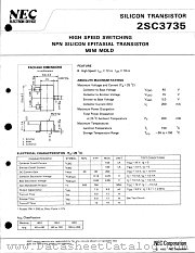2SC3735 datasheet pdf NEC
