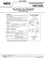 2SC4228-T2 datasheet pdf NEC