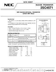 2SC4571 datasheet pdf NEC