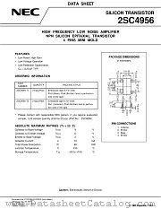 2SC4956-T2 datasheet pdf NEC