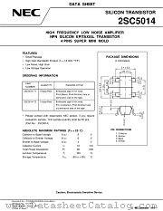 2SC5014 datasheet pdf NEC