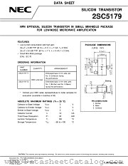 2SC5179-T2 datasheet pdf NEC