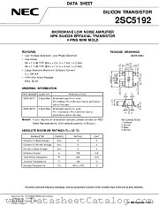 2SC5192-T1 datasheet pdf NEC