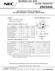 2SC5434 datasheet pdf NEC