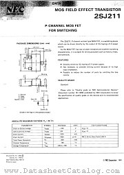 2SJ211 datasheet pdf NEC