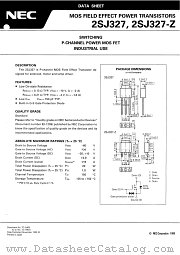 2SJ327-Z datasheet pdf NEC