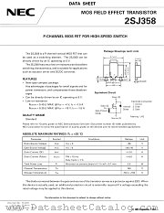 2SJ358 datasheet pdf NEC