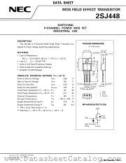 2SJ448 datasheet pdf NEC
